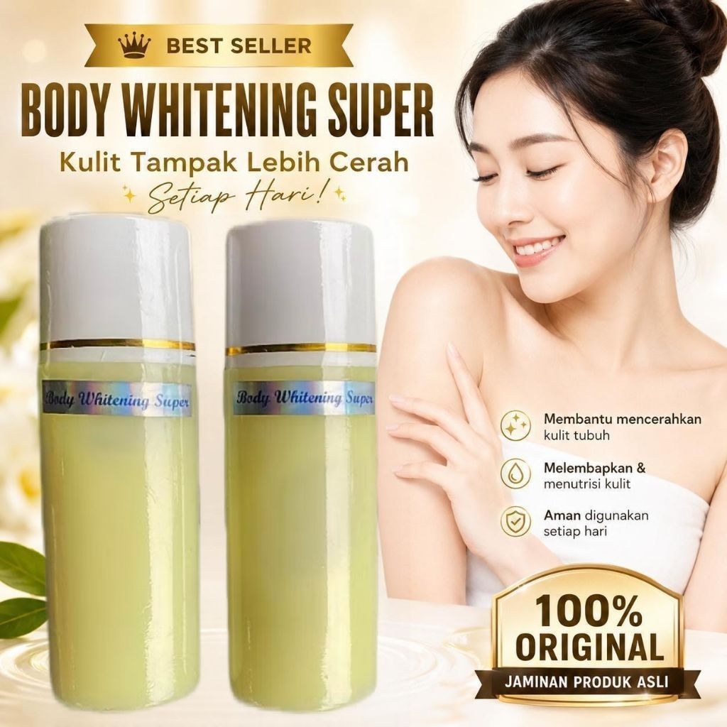 HB ANGGUR SUPER ORIGINAL KODE AGR 004001 | BODY WHITENING SUPER | LOTION PEMUTIH MALAM