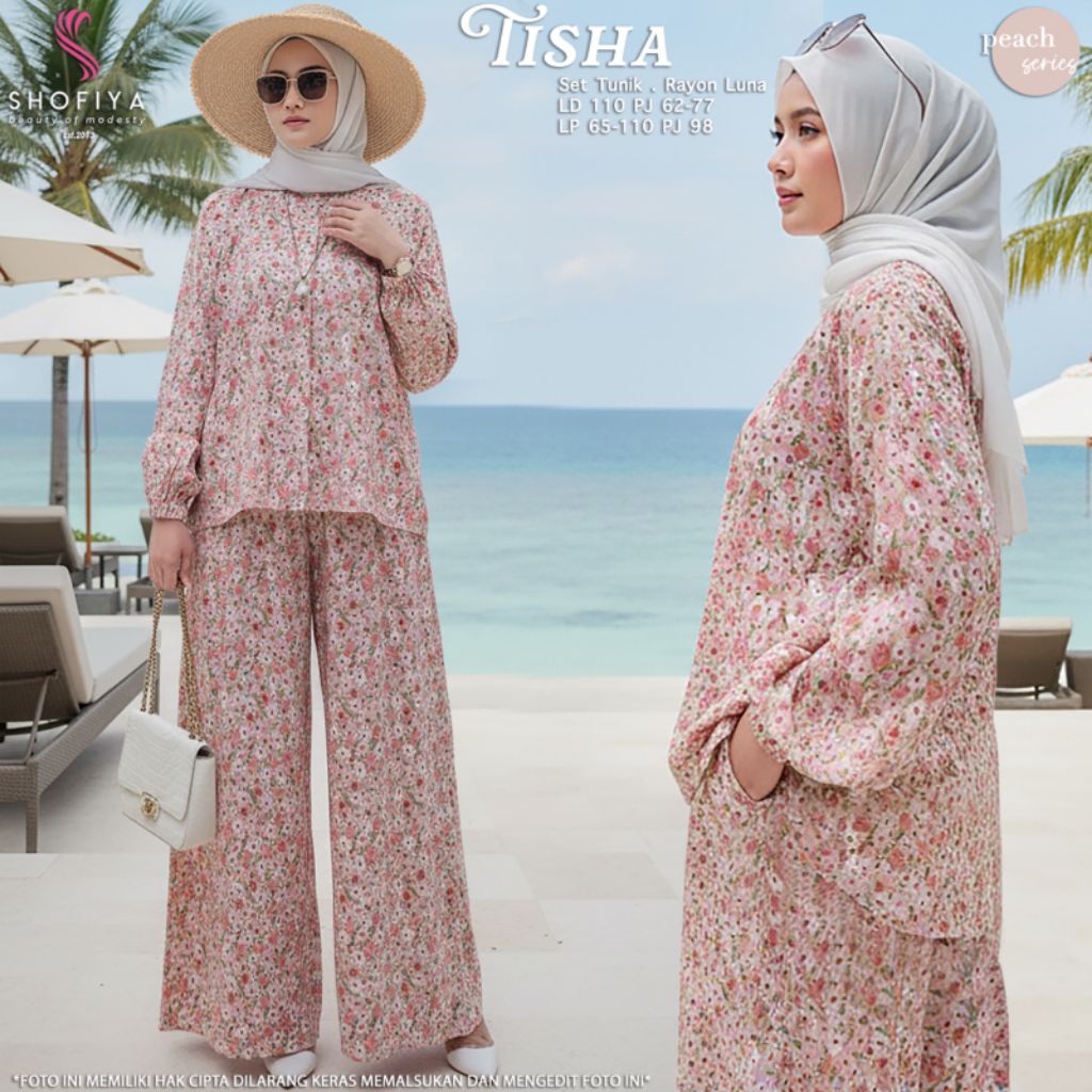 Tisha Set Tunik ori by Shofiya