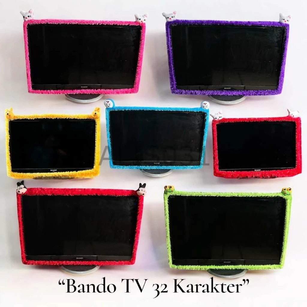 bando/cover hias tv karakter size 40-52 inch