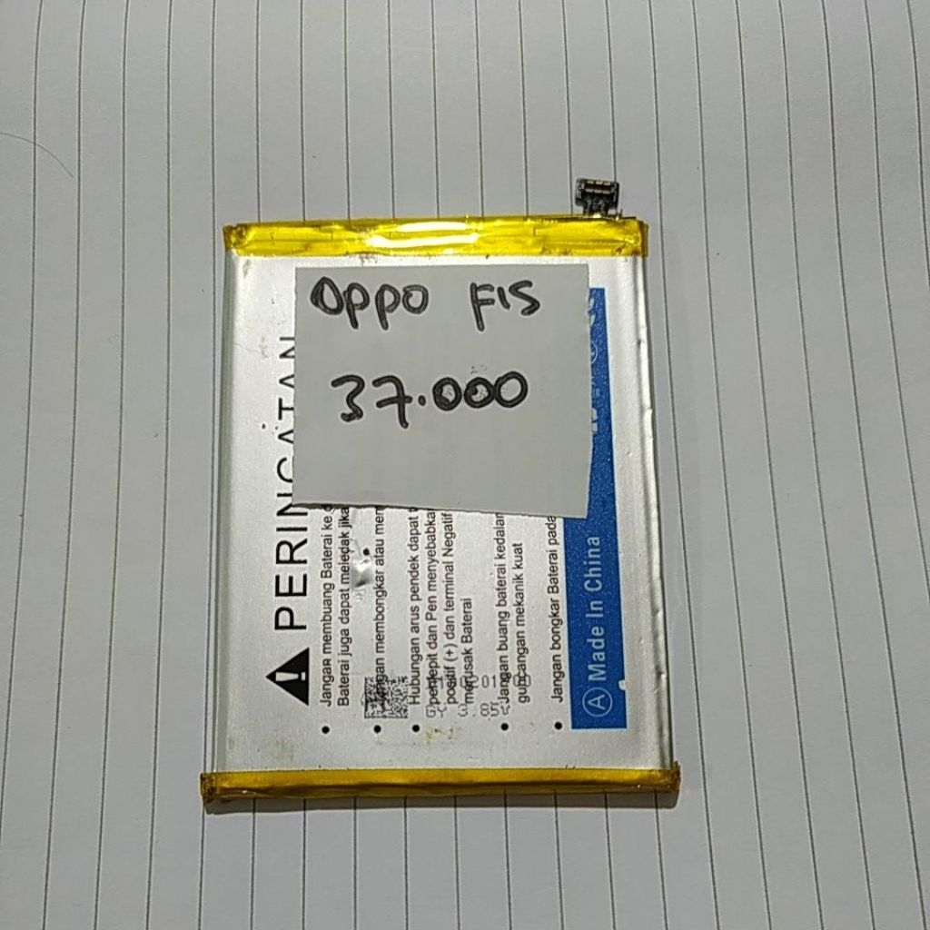 baterai Oppo F1s Original Cabutan