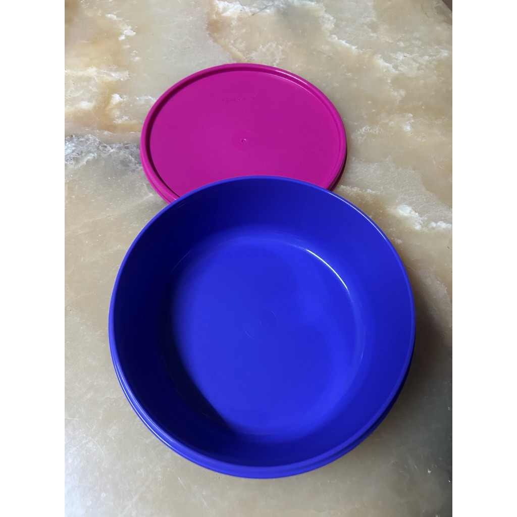 Delight Bowl Original Tupperware / mangkok besar tupperware dengan tutup / tempat bekal tupperware