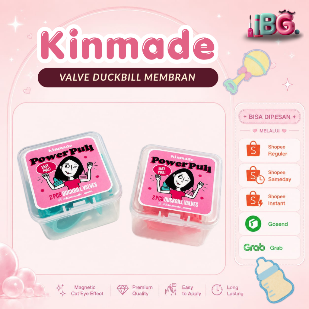 Kinmade Valve Pink Kinmade Hijau Tosca Kinmade Orange Kinmade Valve Tosca