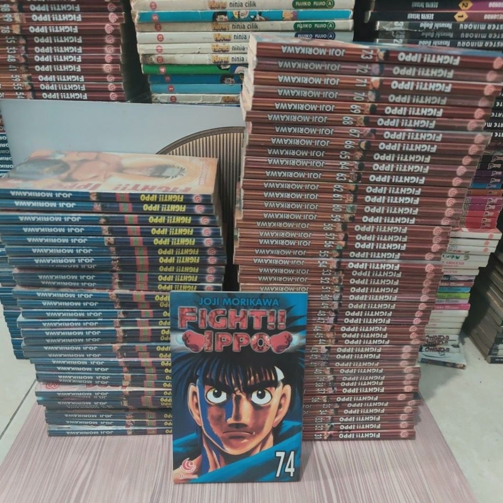 Komik Fight Ippo Full set 1-74 original level comics