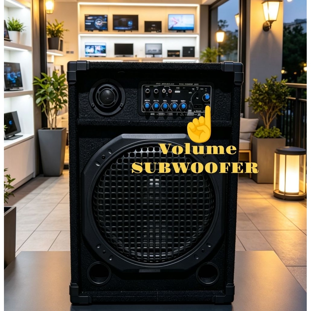SALON AKTIF RAKITAN 12 INCH ADA PENGATURAN SUBWOOFER