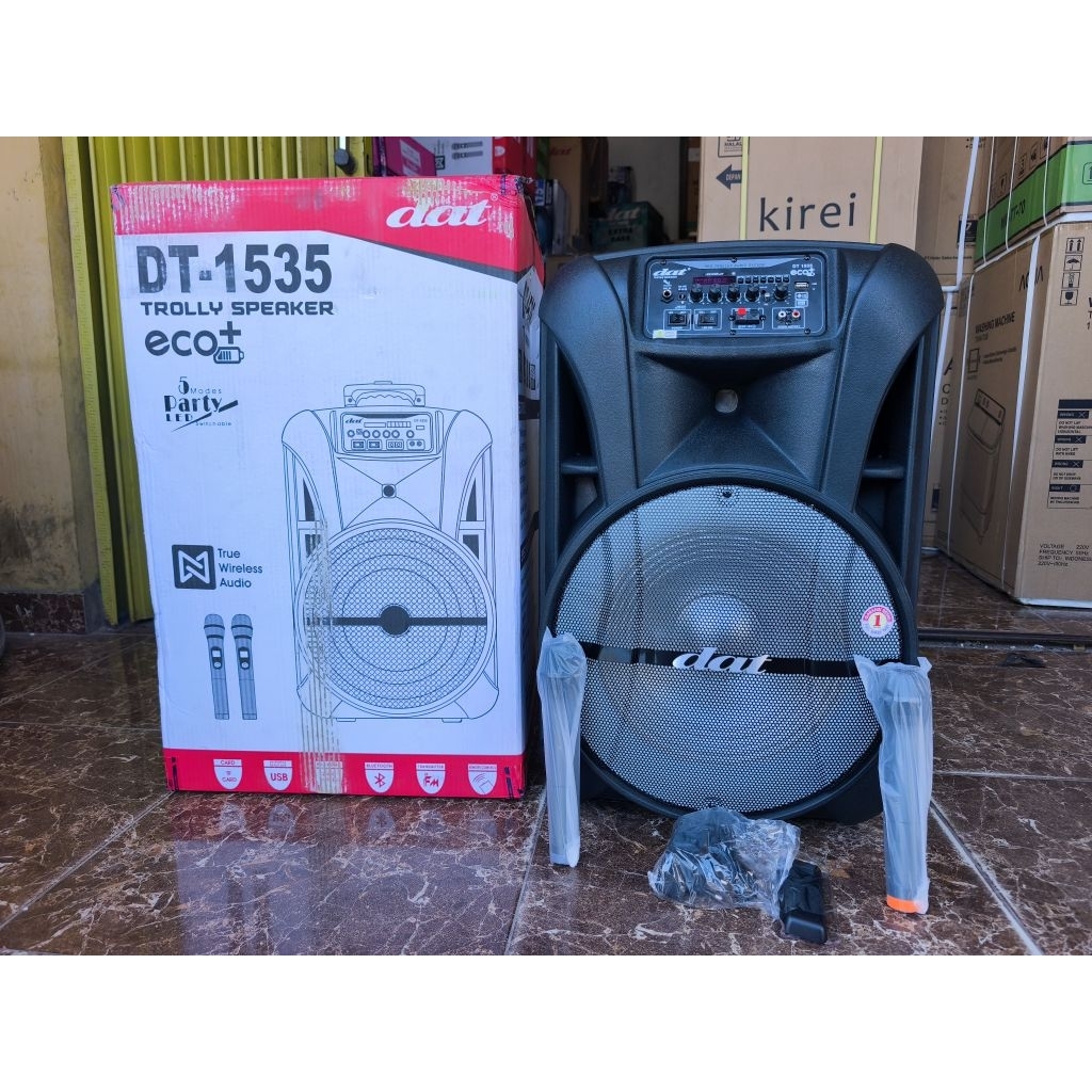 speaker dat DT 1535 jumbo / speaker dat 15 inc bluetooth