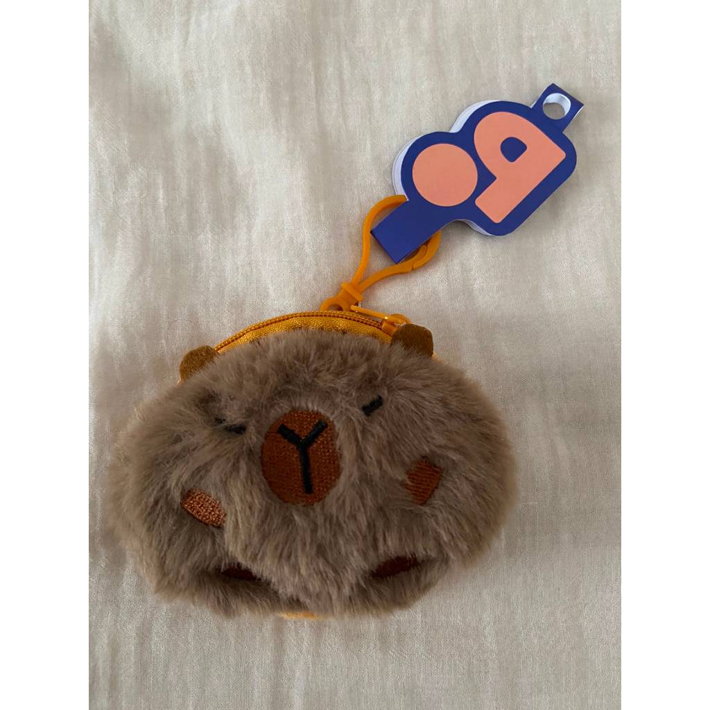 Dompet Koin Boneka Capy Bara Bag Charm Paddy