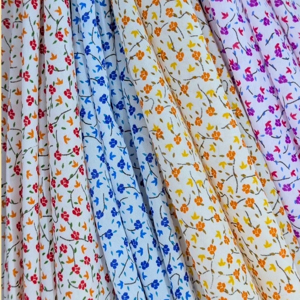 KAIN HYCON MOTIF BUNGA 13600