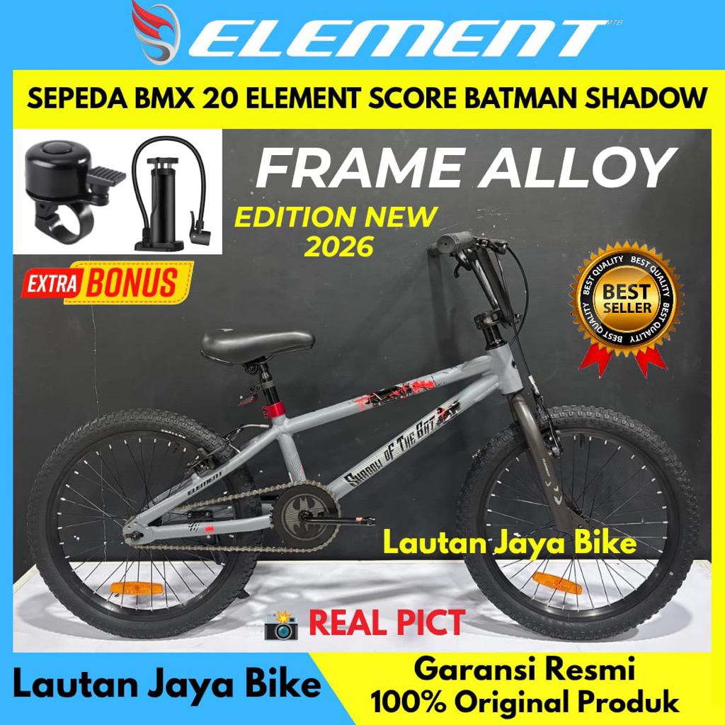 Sepeda BMX 20 Element Score Batman Shadow Terbaru