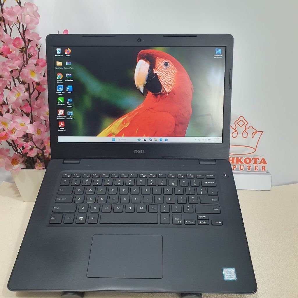 Laptop Dell Latitude 3490 Core i5-8250U / Ram 8Gb / SSD 256GB LAYAR 14" ORIGINAL DELL