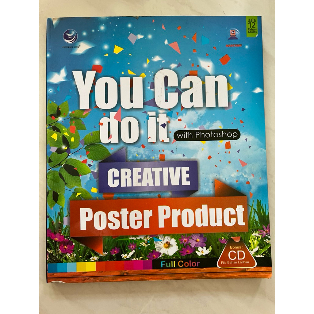 Buku You Can Do It with Photoshop Creative Poster Product - Madcoms Preloved Original