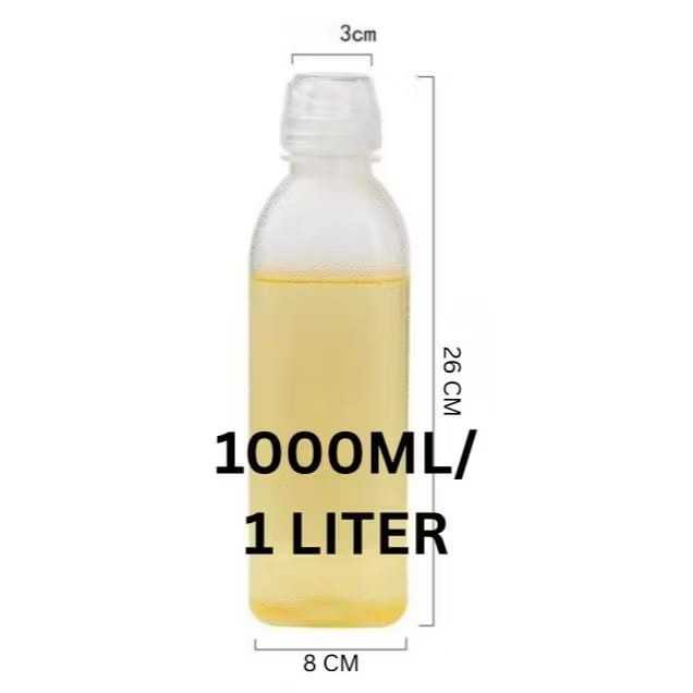 BOTOL SAUS PLASTIK 1000ML / 1L