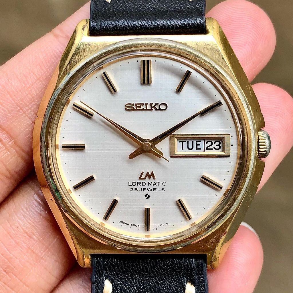 **Vintage Seiko Lord Matic 5606-7010**