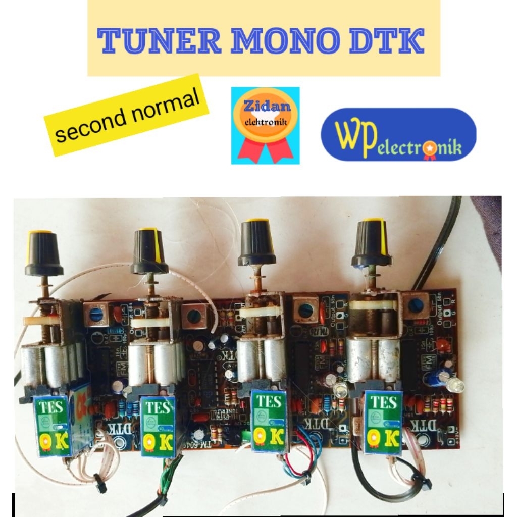 Radio FM mono kit baru tuner second