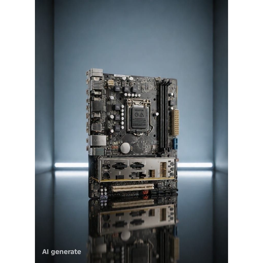 Paketan Motherboard H110 Lga 1151+ i5-6600 + Fan Intel