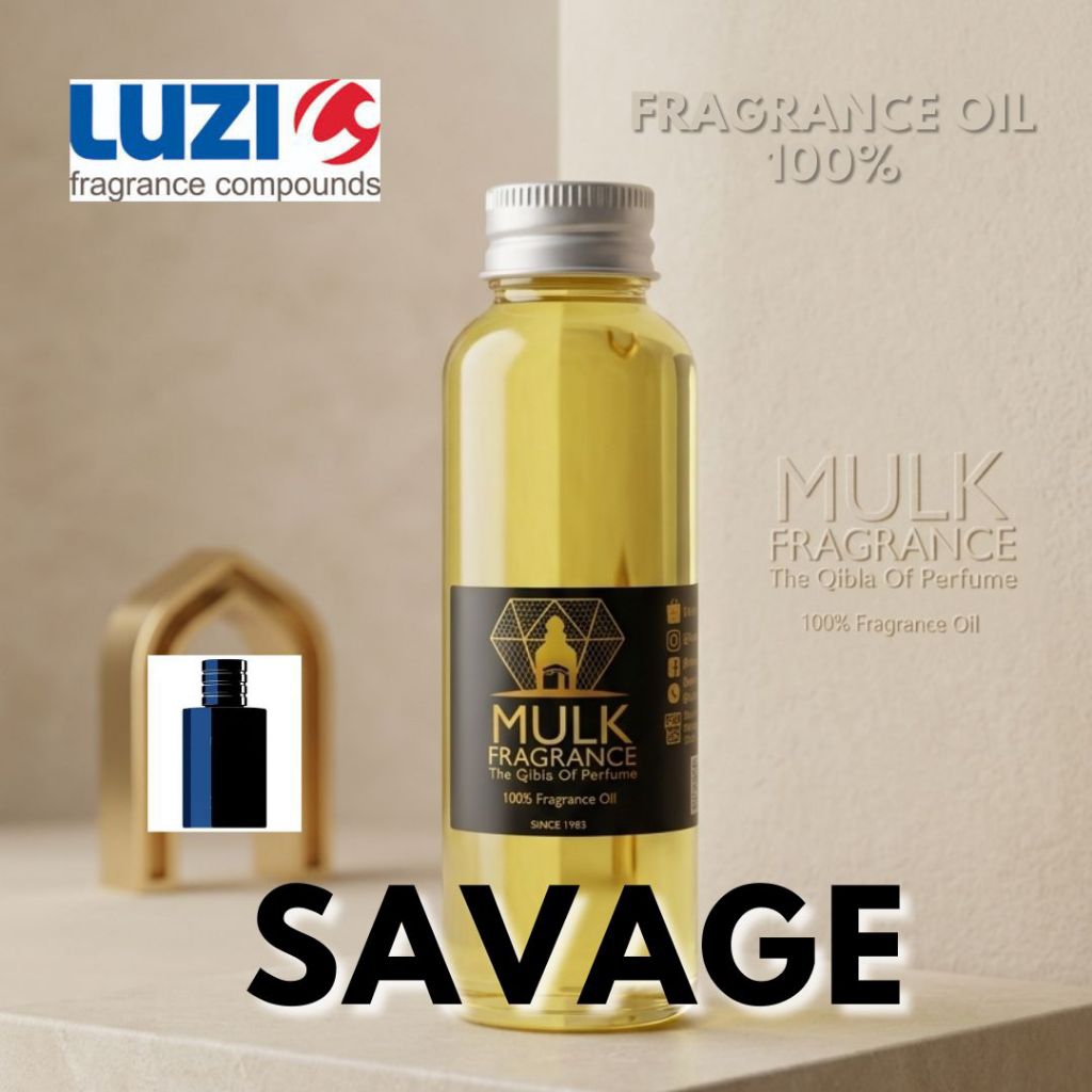 Fragrance Oil 100% Essences and Parfum Luzi Dorsava Salvador Savage