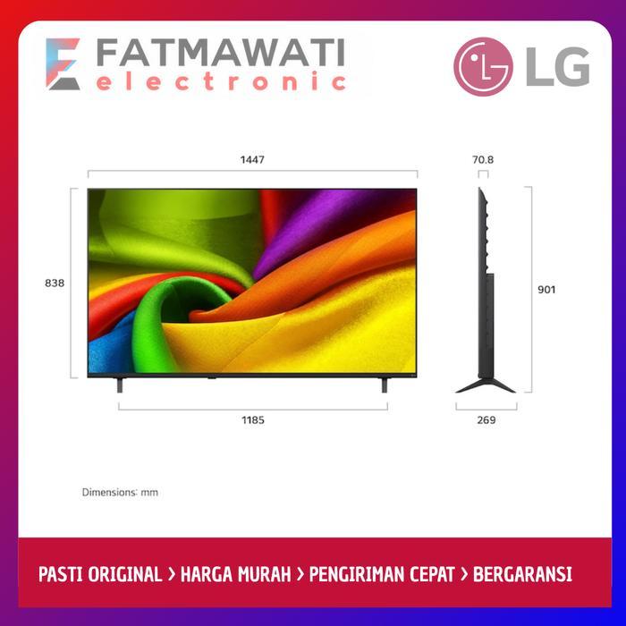 {INSTAN}  LG Smart TV NANO 4K UHD AI NU85 2026 - 65 Inch 65NU855BPSA
