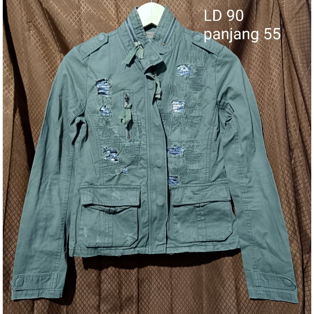 jaket vintage army jaket hijau army jaket military hijau jaket parka hijau army jaket kanvas hijau j