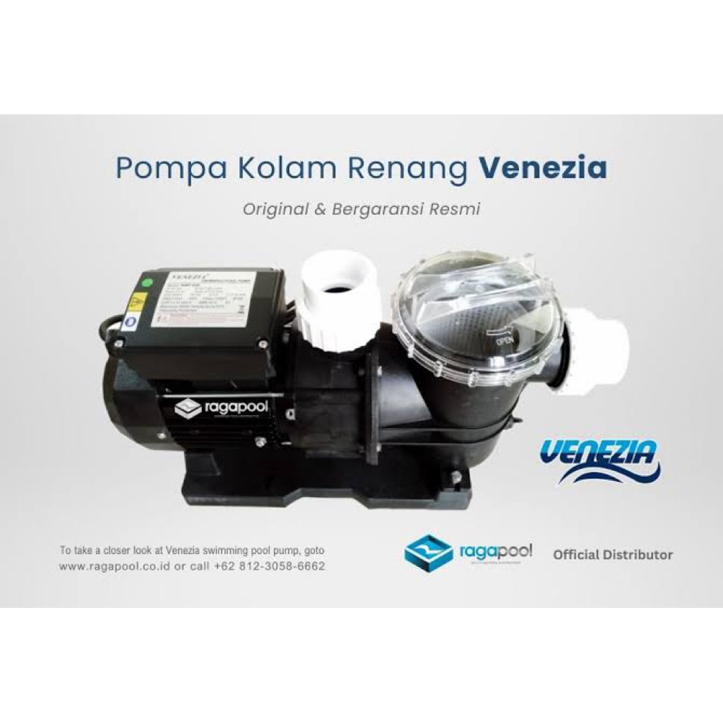 VENEZIA STP 50&75 POMPA KOLAM RENANG/HIDROPONIK SECOND