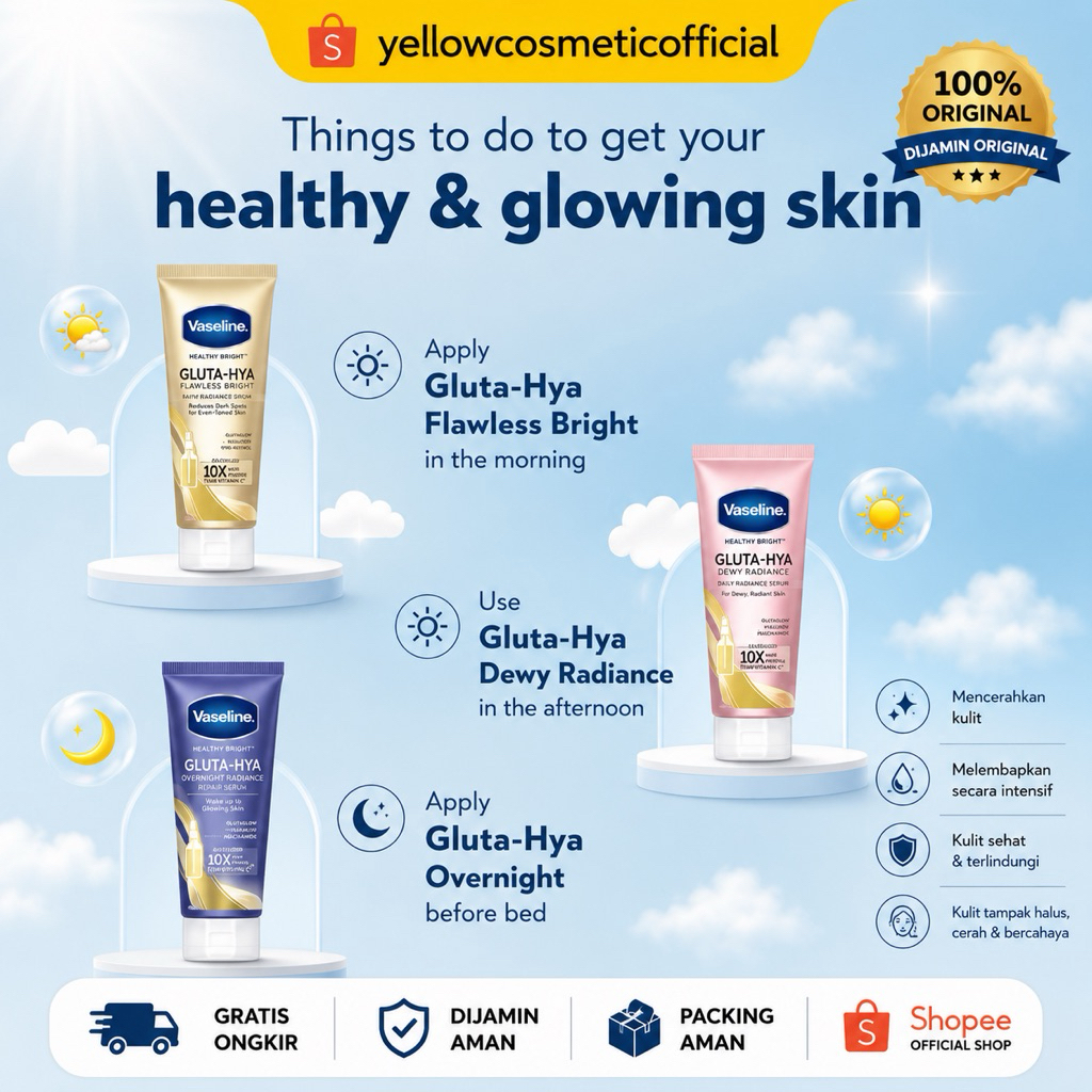 VASELINE GLUTA HYA / VASELINE BODY SERUM