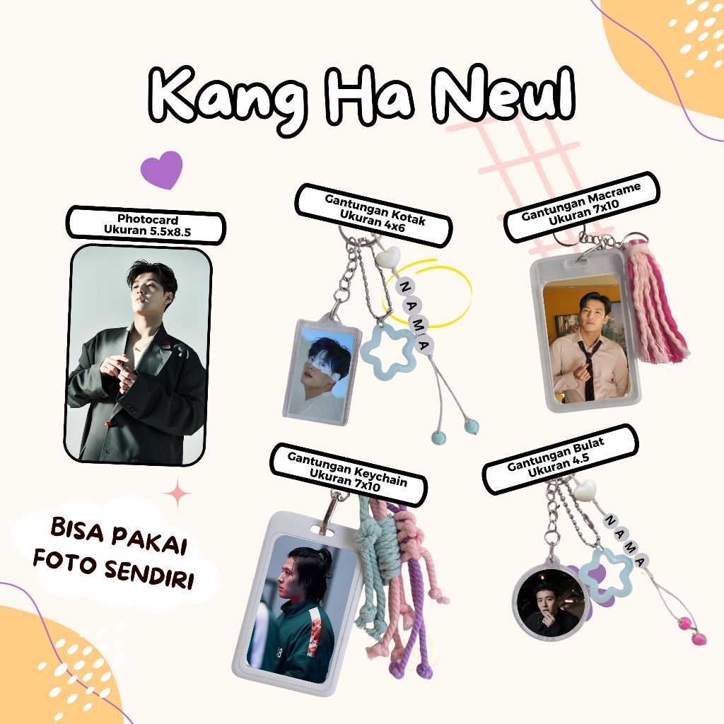 KANG HA NEUL I PHOTOCARD I PHOTOSRTIP I GANTUNGAN KUNCI I KALENDER I DRAKOR I DRACIN I DRAMASHORT