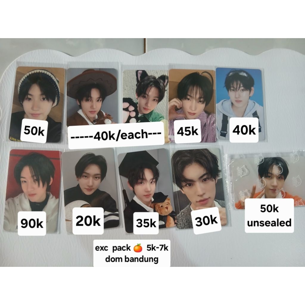 PHOTOCARD KICKFLIP READY INA KYEHOON MINJE