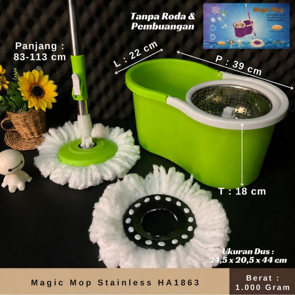 Magic Mop Stainless HA1863