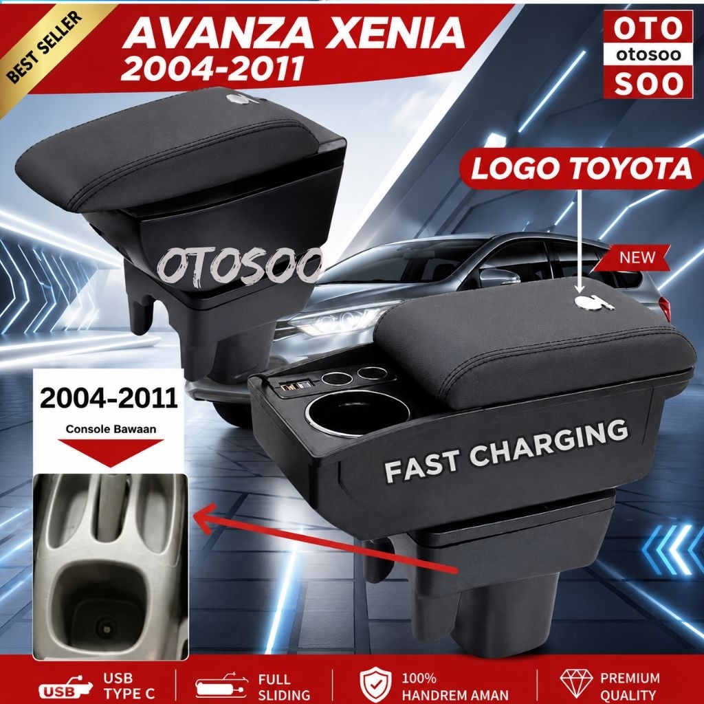 ARMREST AVANZA XENIA 2004-2011 Console box Avanza Xenia 2004-2011-OTOSOO INDONESIA