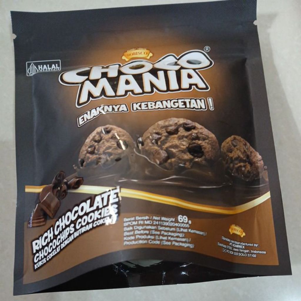 Choco Mania 69 Gram exp 6/27