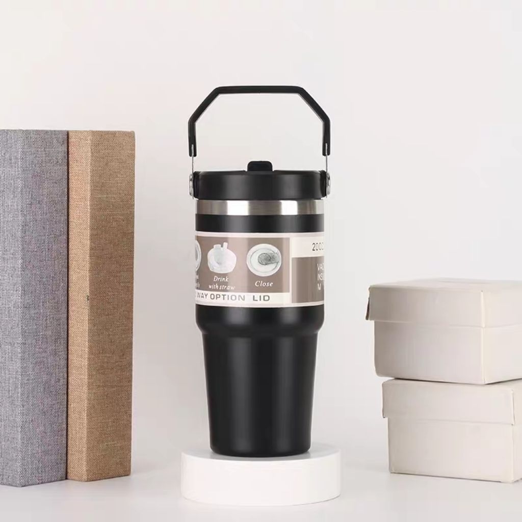 TUMBLER 600ML - TUMBLER JUMBO HOOK - TERMOS KOPI TEH -POLOS