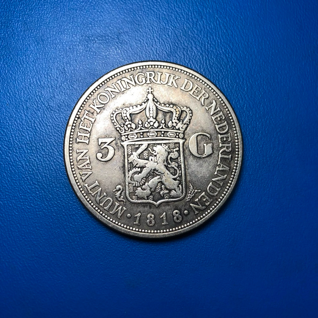 Koin Willem 3G Tahun 1717 dan 1818