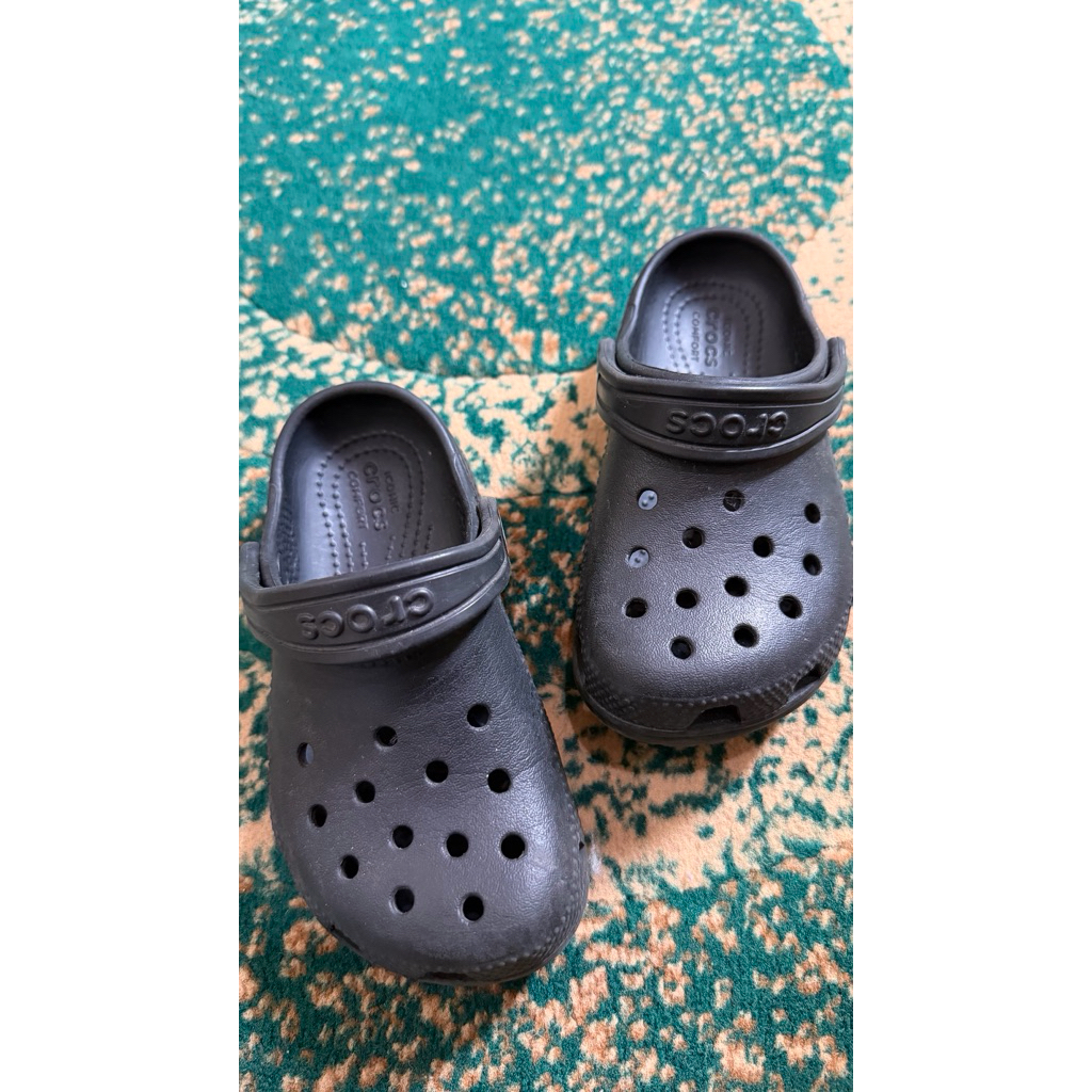 preloved crocs anak original
