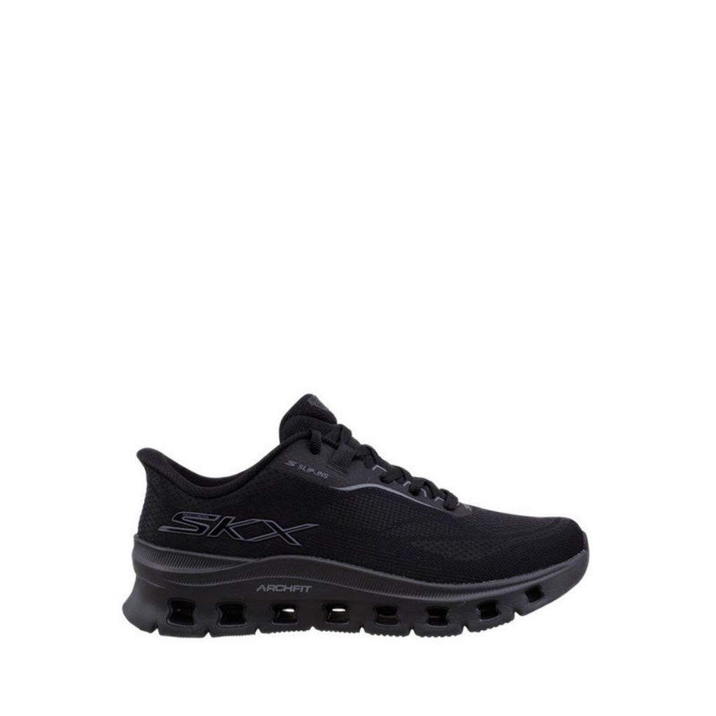 Sepatu Pria Skechers Arch Fit Glide-Step Pro Men's Sneakers Shoes - Black Original