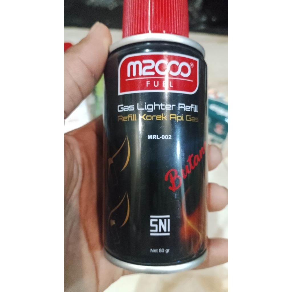 Refill Gas Korek Api M2000 - 80gr, Cocok untuk Korek dan Senapan