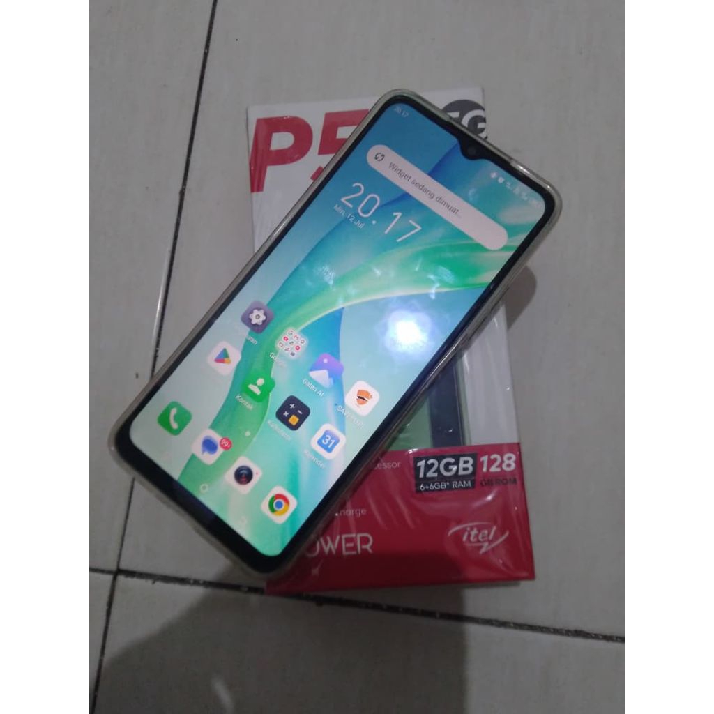 HP ITEL P55 5G SECOND LIKE NEW RAM 6/128