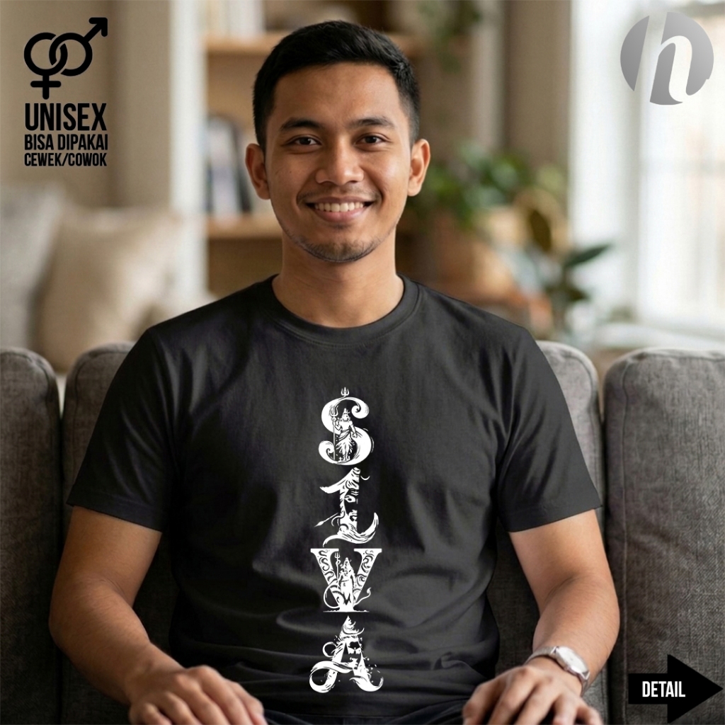 Mittara - Seri Hindu Kaos DEWA SIWA / Kaos Dharma Cotton Combed 30s Unisex