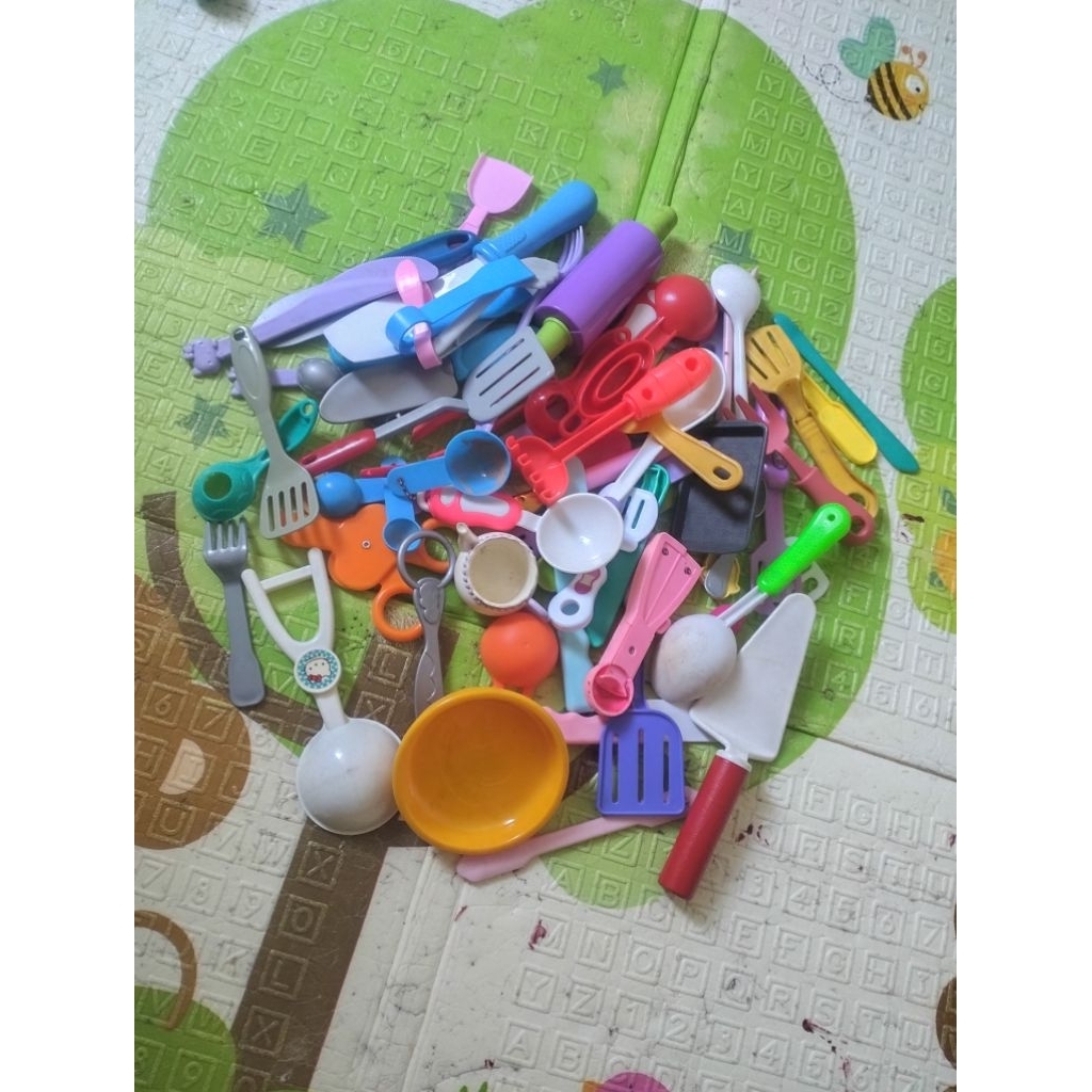 mainan printilan masakan preloved