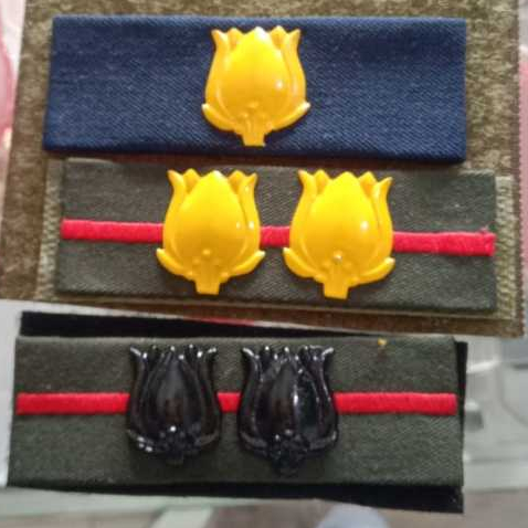 DIR ARMY - PANGKAT TOPI PET PDH PDL TNI LOGAM