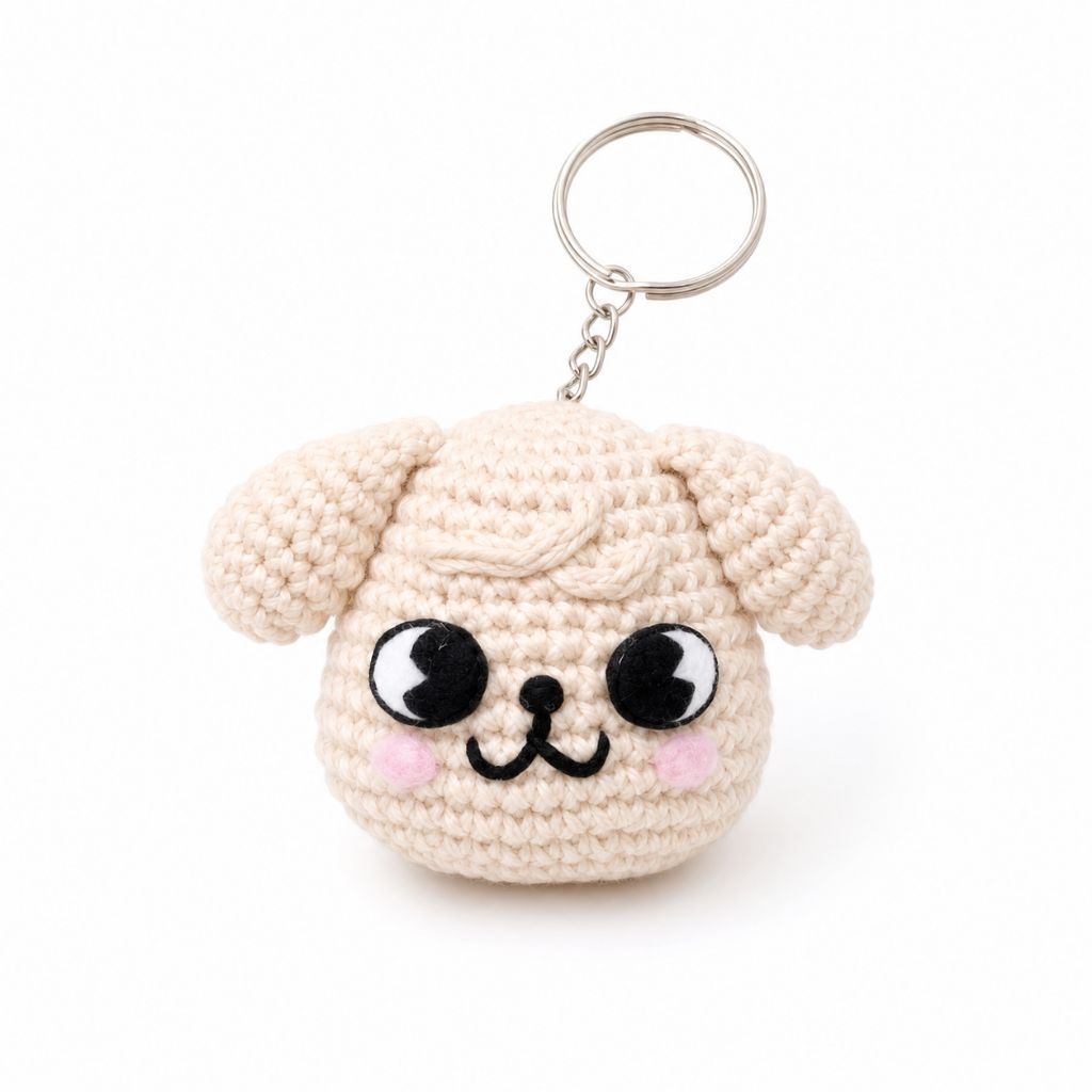 keychain stray kids crochet, gantungan kunci rajut wolf chan. bang chan Ganci. gantungan kunci ami g