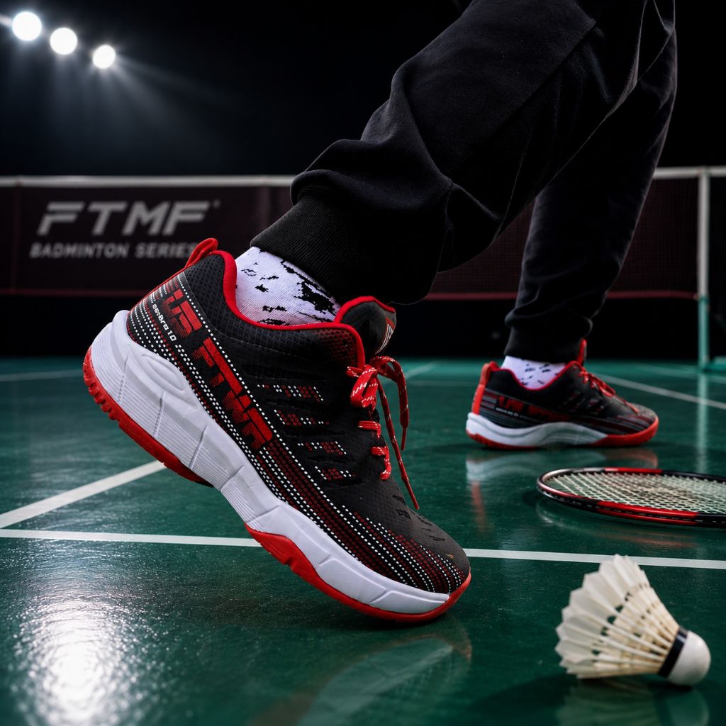 Centro 1.0 Sepatu Badminton Original Sepatu Bulutangkis Anti Slip Berdecit