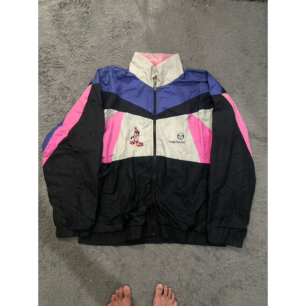 jaket sergio tacchini vintage original