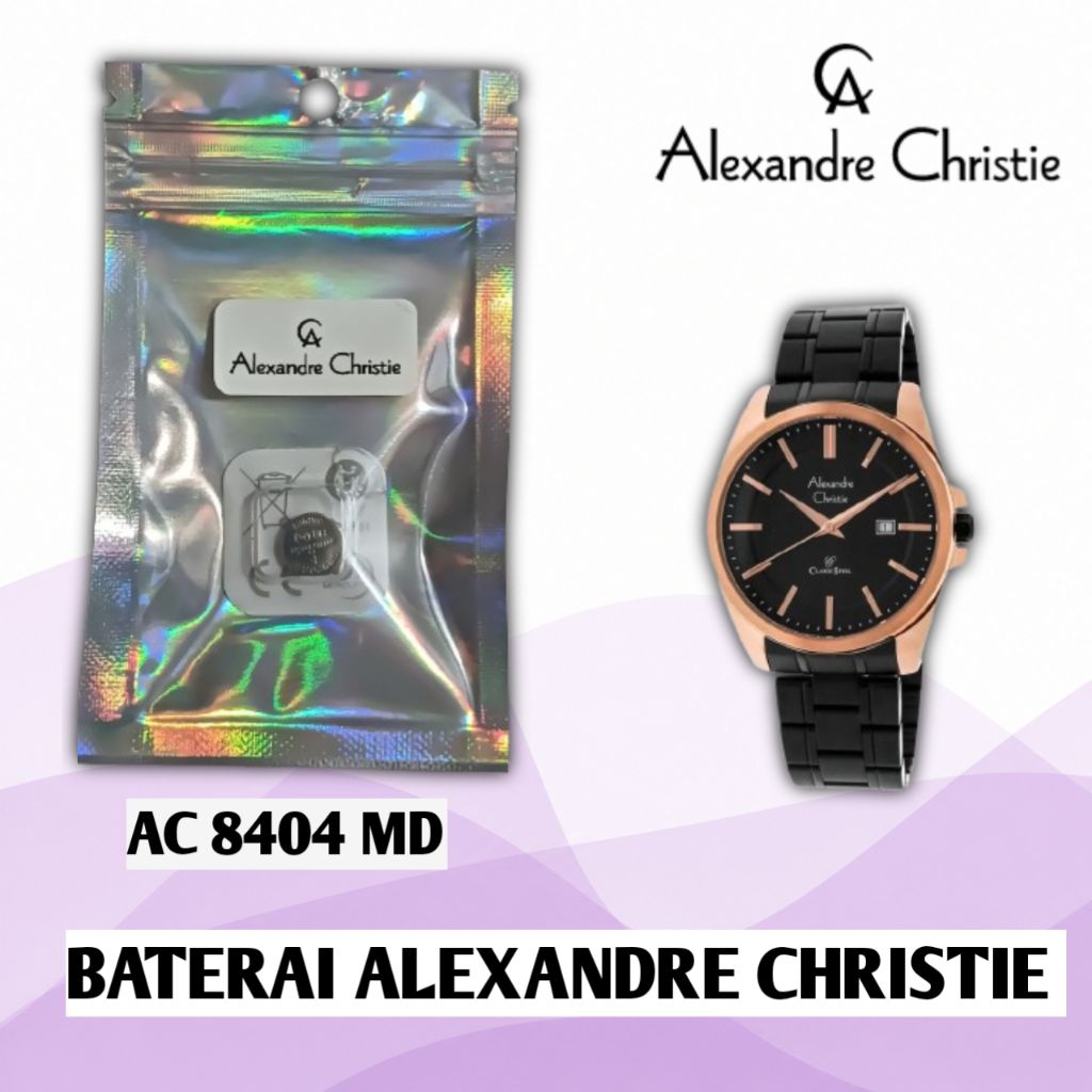 Baterai Alexandre Christie original 8404 MD