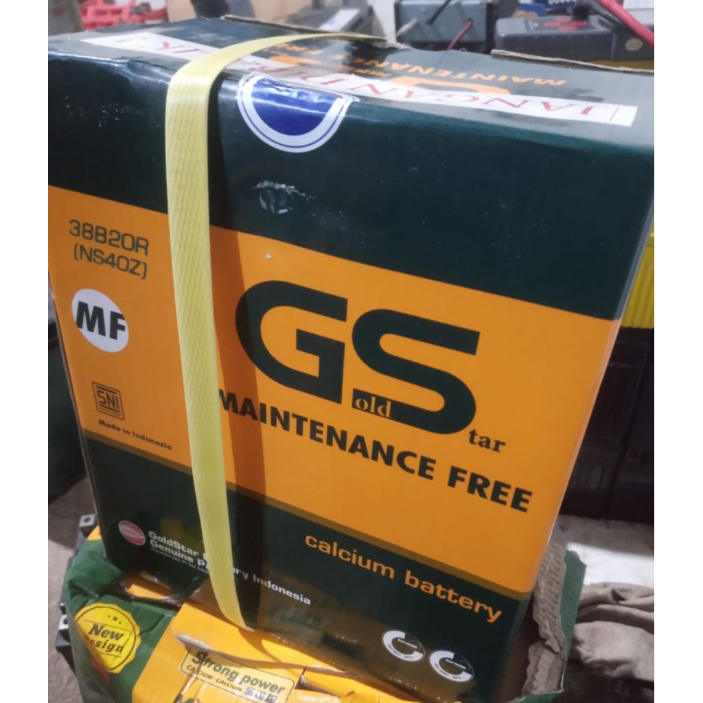 Aki GS original untuk mobil
