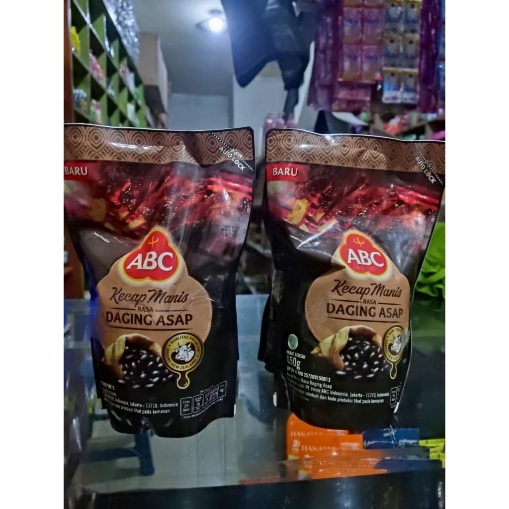 1PCS ABC Kecap Manis Rasa Daging Asap 650g Kemasan Auto Lock