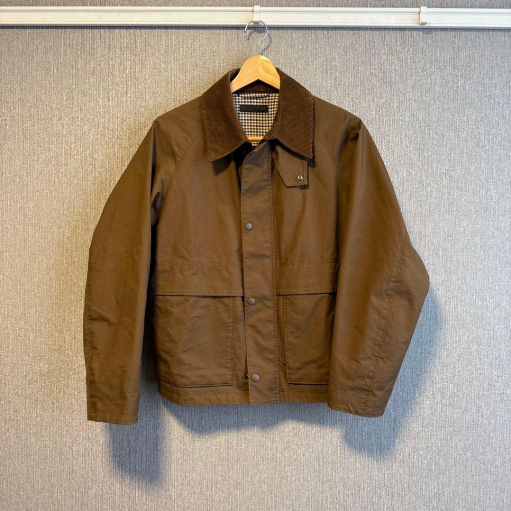 Uniqlo Brown Short Utility Blouson Jacket