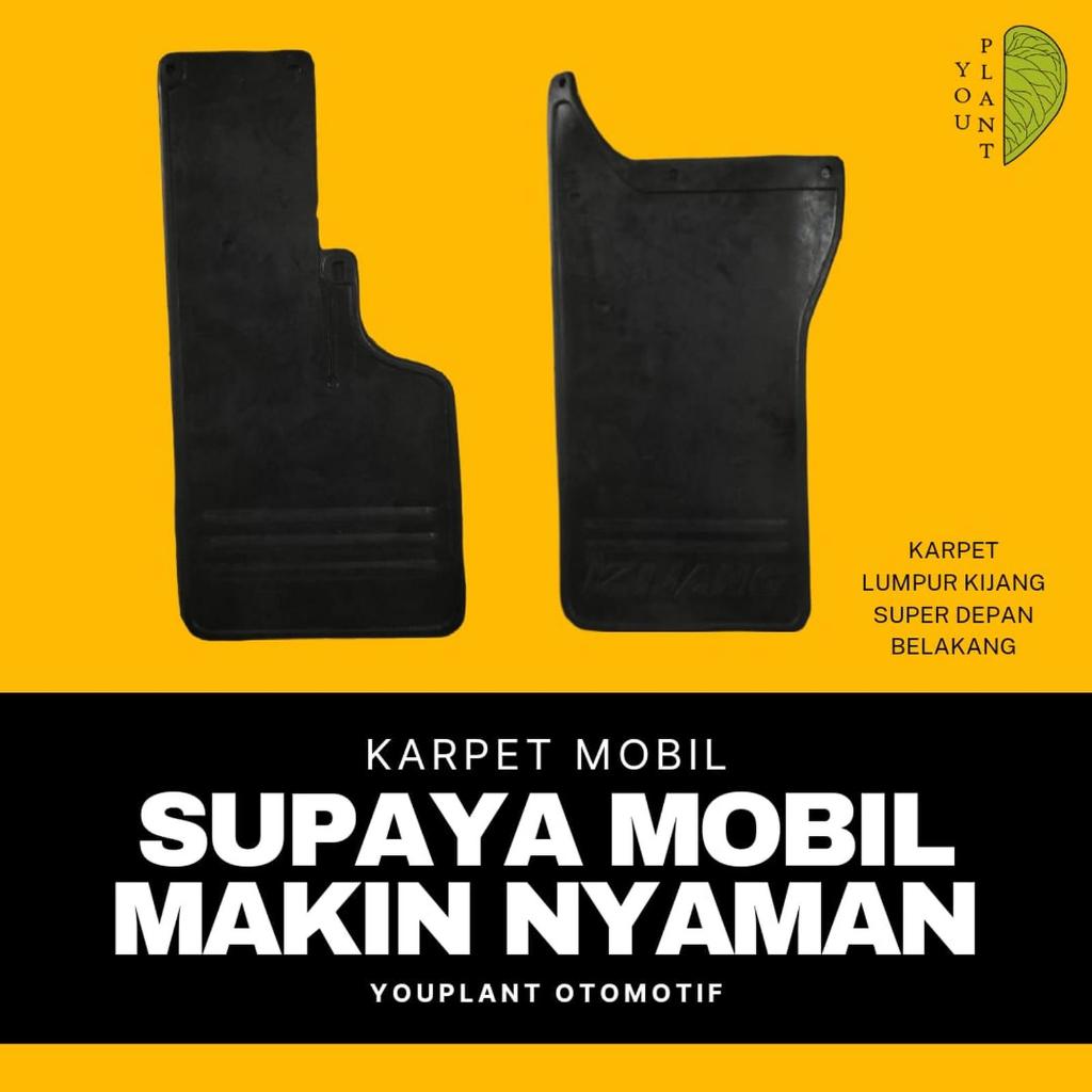 Karpet Lumpur Kijang Super Depan Belakang