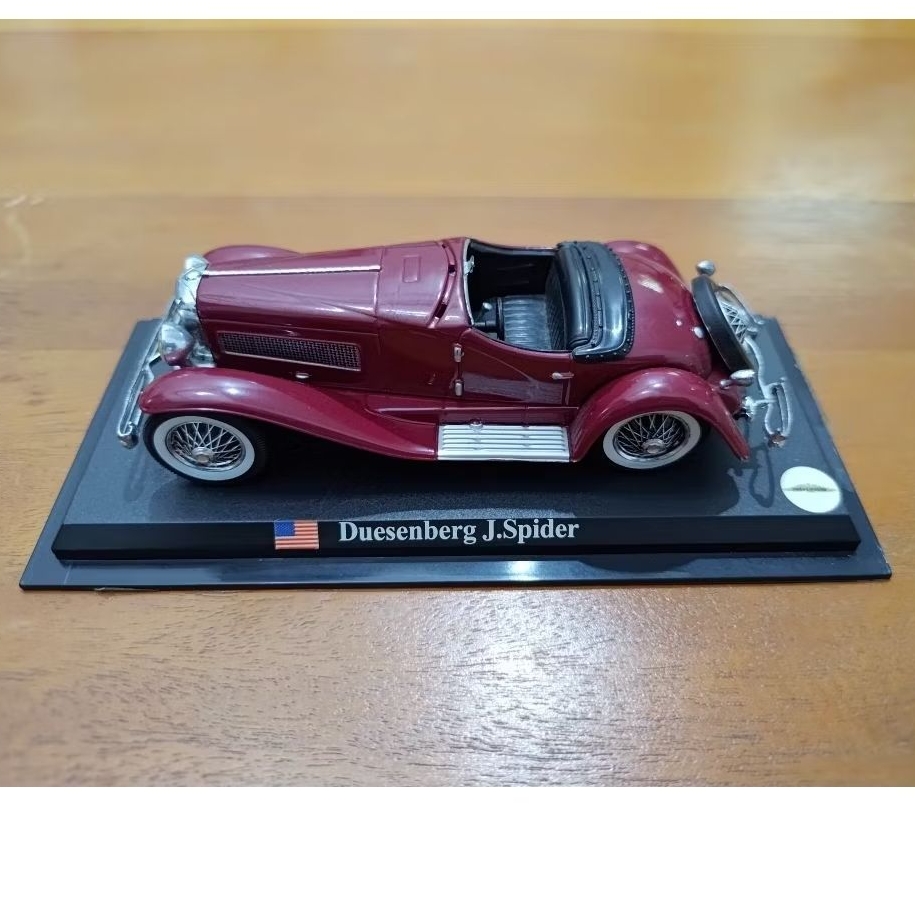 Miniatur Delprado Duesenberg J Spider Diecast Skala 1:43