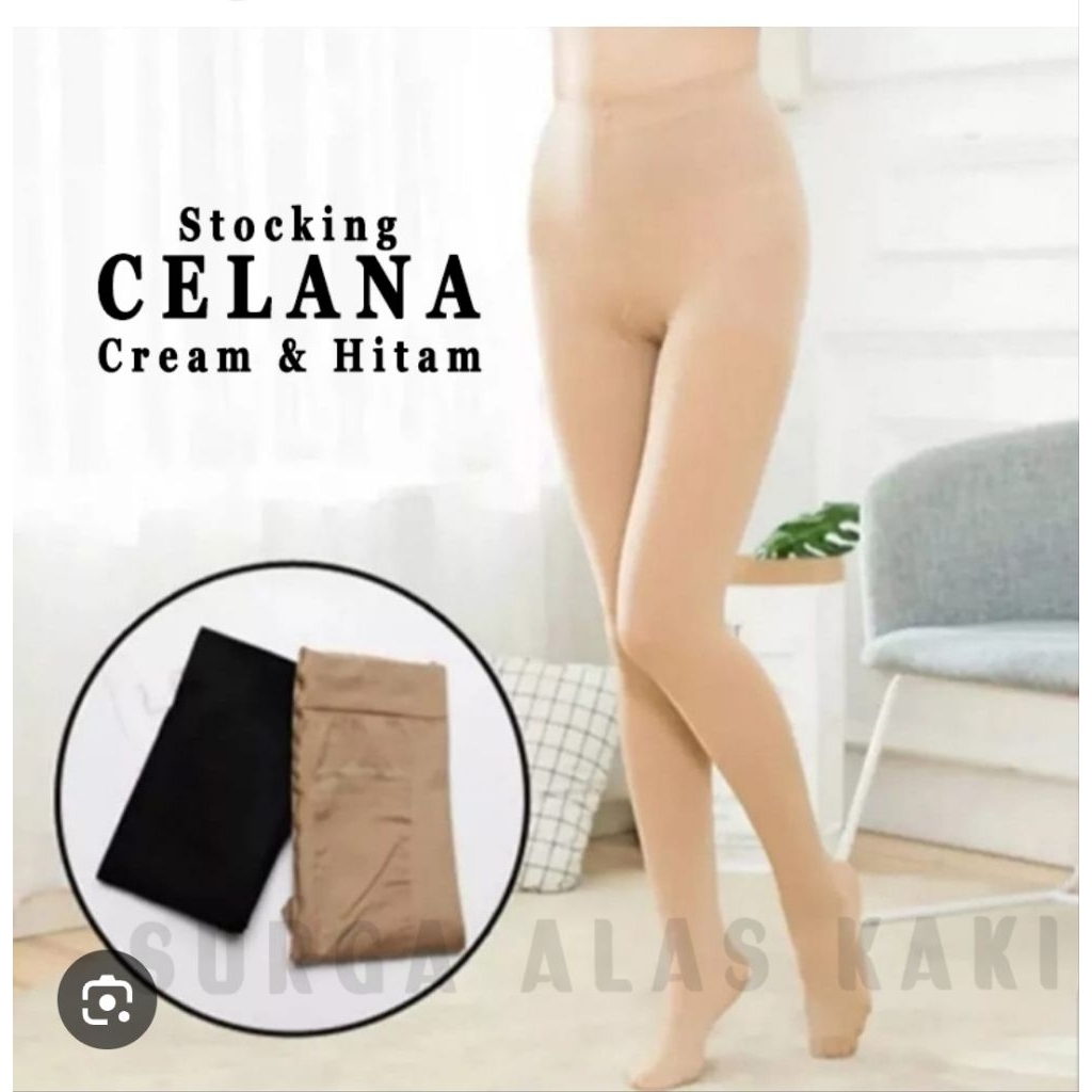 STOKING CELANA WARNA KULIT
