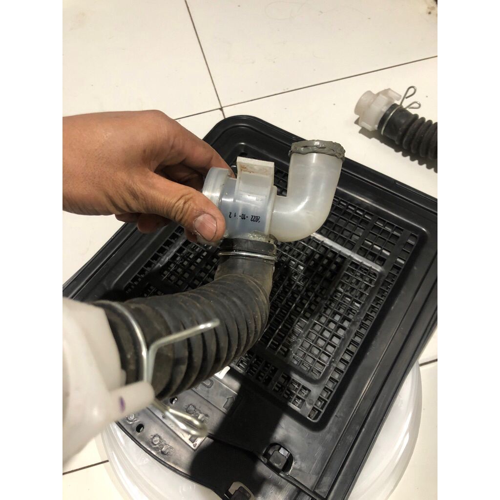 drain valve assy mesin cuci LG top loading turbo drum 7-18kg