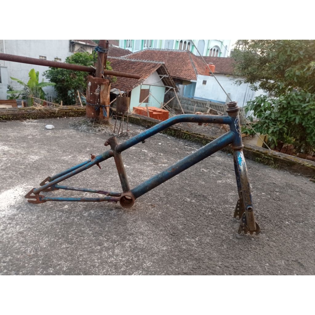 Framefork Sepeda bmx 20 wimcycle metalizer second antiq