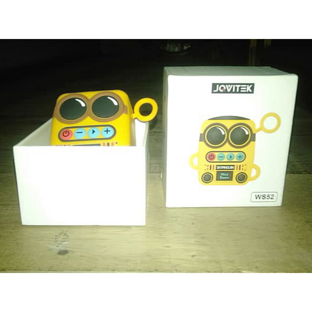 [Preloved like New] Jovitech Speaker Bluetooth Mini Portable Karakter Minion Lucu Wireless Support B
